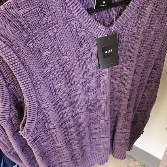 HUF Interlaced Jacquard Vest - Picture 4 of 4